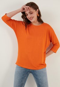 LELA CREW NECK  - Langarmshirt - orange
