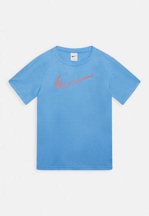 UNISEX - T-Shirt sport - university blue/(rush orange)