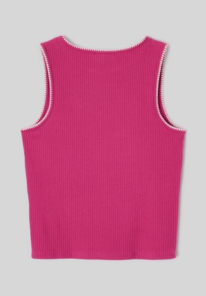 BZB, DÉBARDEUR SURPIQÛRES FANTAISIE - Débardeur - fushia