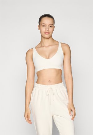 PURELUXE LONGLINE LOW IMPACT BRA - Brassières de sport à maintien léger - bone