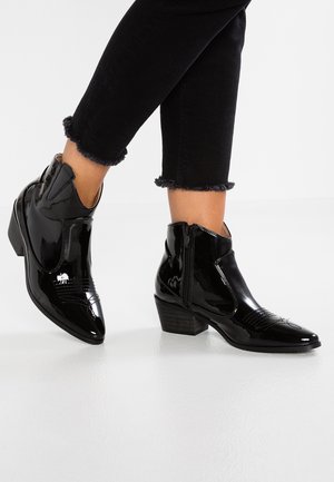 Cowboy- / Bikerstövletter - black