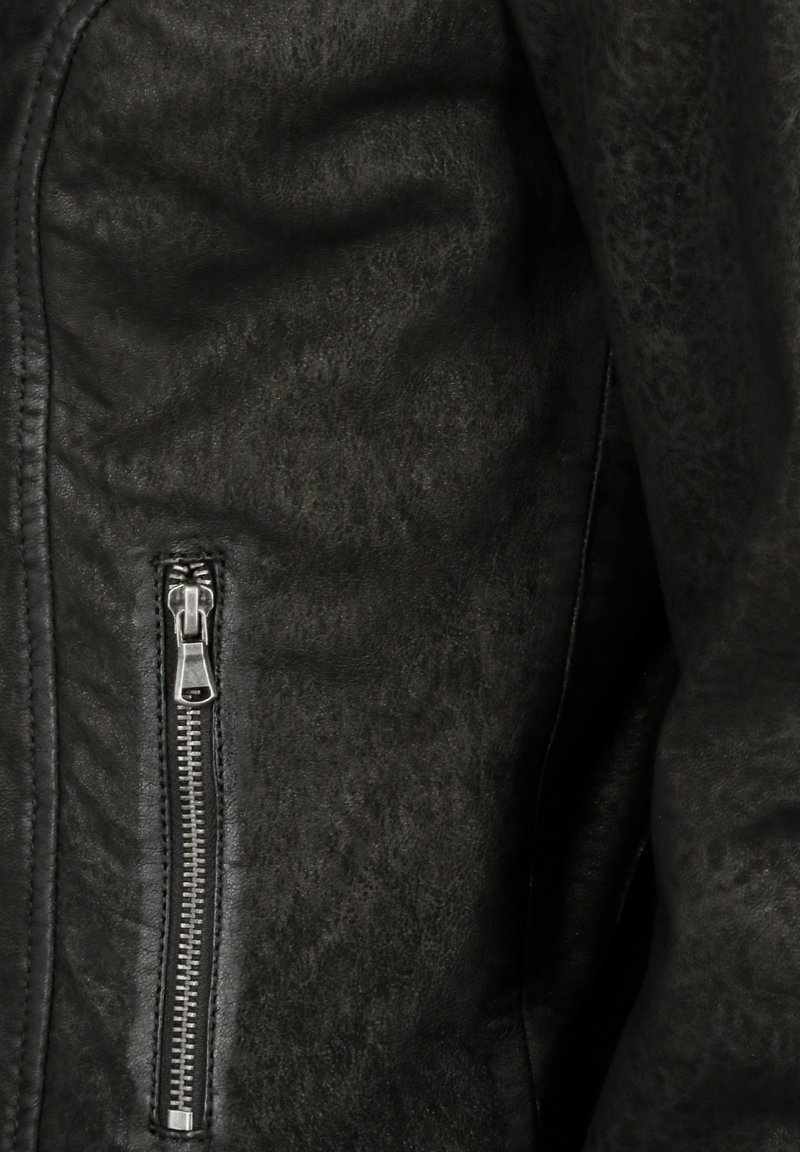Damen Leichte Jacken | Maze Lederjacke black/schwarz - TM49223 Damen Leichte Jacken | Maze Lederjacke black/schwarz - TM49223
