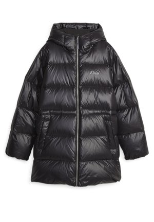 Down coat - black