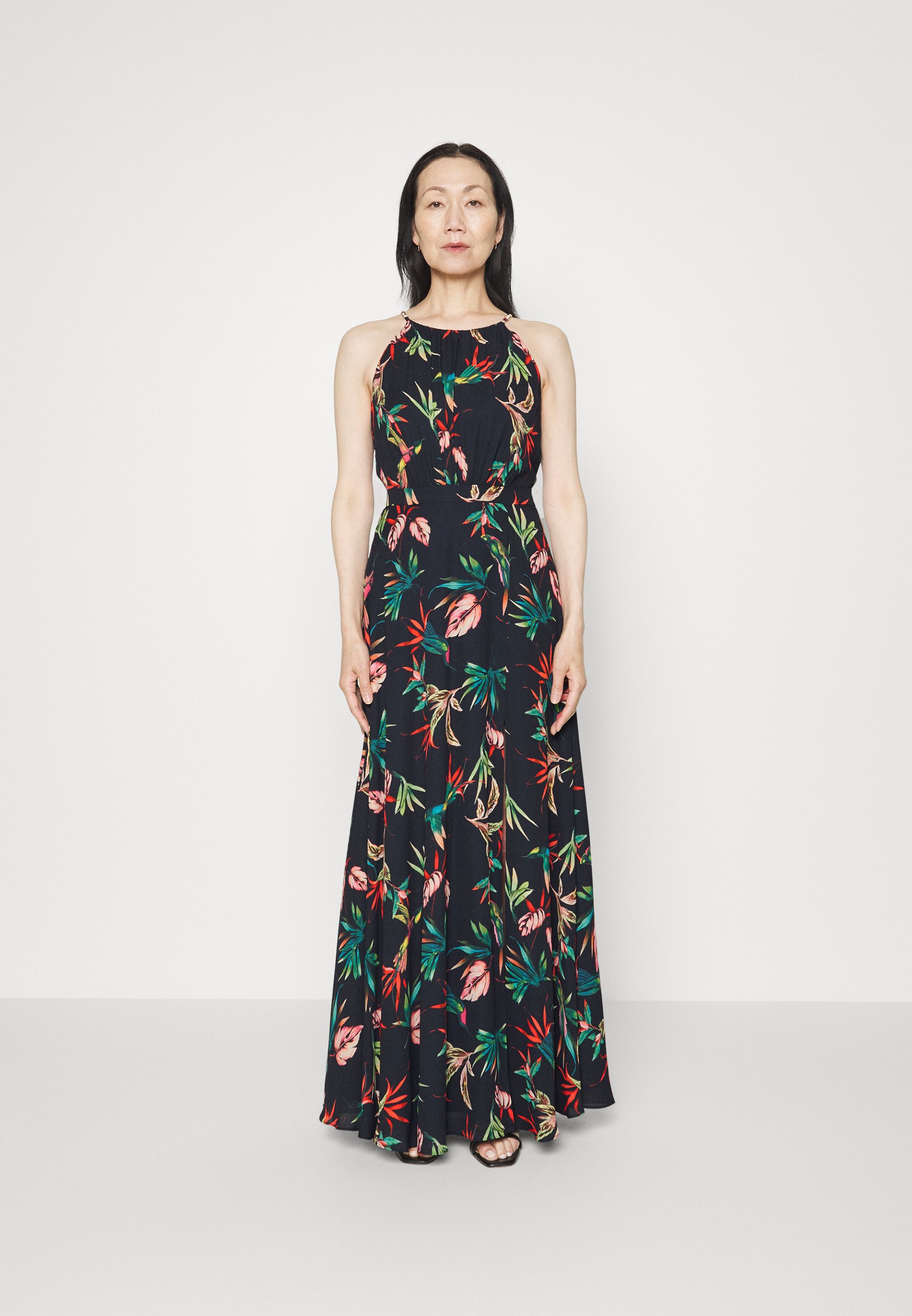 Swing Maxi dress - black/multi/multi 