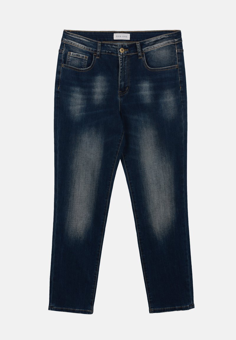 Pier One Slim fit jeans blauw Pier One Slim fit jeans blauw