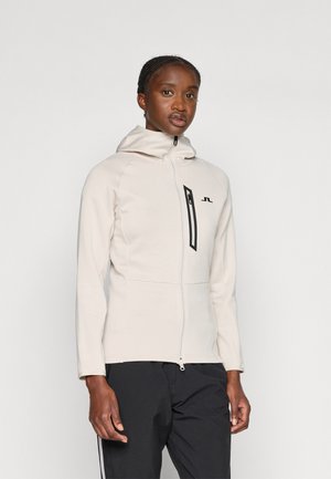 MILLY POLARTEC HOOD - Sweat zippé - moonbeam