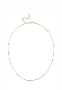 SINGULARU Collana Dots Con Pietre Turchesi E Smalto - Argento Sterling 925 Placcato Oro 18K O Rodio - Lunghezza Regolabile 35+5 Cm - Gioiello Donna