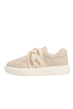 PERLA - Sneakers basse - beige