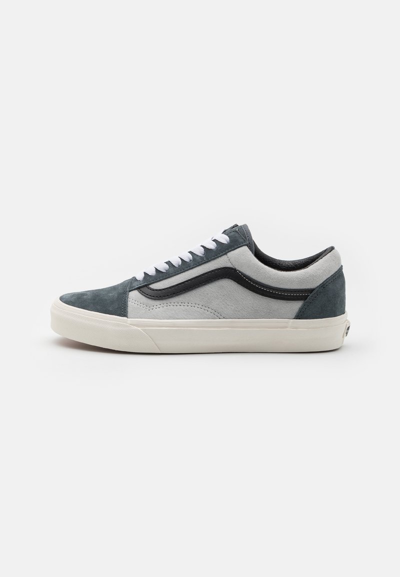 Vans OLD SKOOL UNISEX - Sneaker low - blue-grey/brown/off-white ...