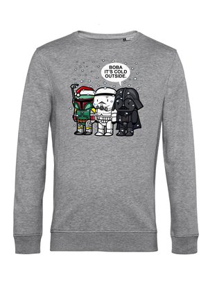 Star Wars STAR WARS: CLASSIC BOBA IT'S COLD - Sweatshirt - heather grey