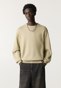 PULL&BEAR Pulover - beige
