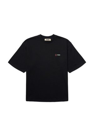 Woodbird, BEAM SEAT TEE - T-shirt imprimé - black