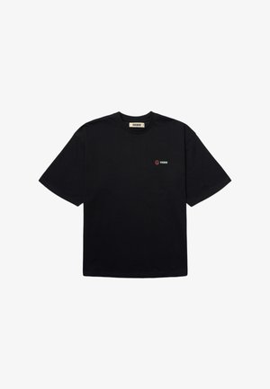 Woodbird, BEAM SEAT TEE - T-shirt imprimé - black