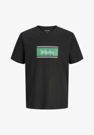 Jack & Jones, JJBUSTER TEE SS CREW NECK BTS SN PLS - T-shirts print - black