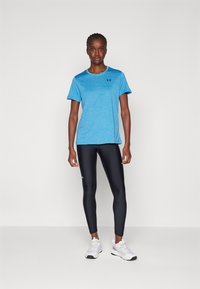 Under Armour TECH TWIST - T-skjorte til trening - viral blue/black