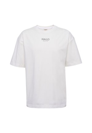HALO GRAPHIC BOXY - T-shirts print - marshmallow