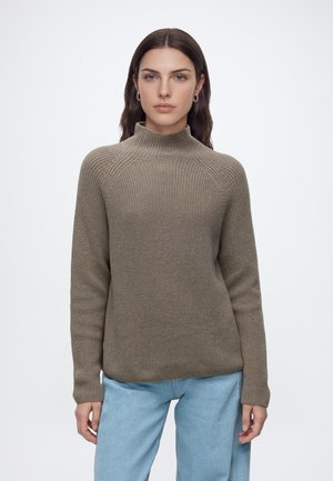 Marc O'Polo, Trui - stone taupe melange
