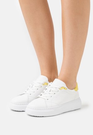 GANT SEACOAST  - Trainers - white/yellow
