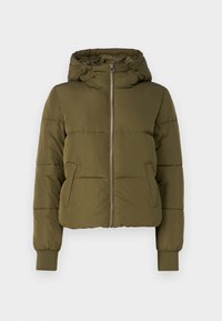 JDYNEWERICA LIFE HOOD - Winterjas - winter moss