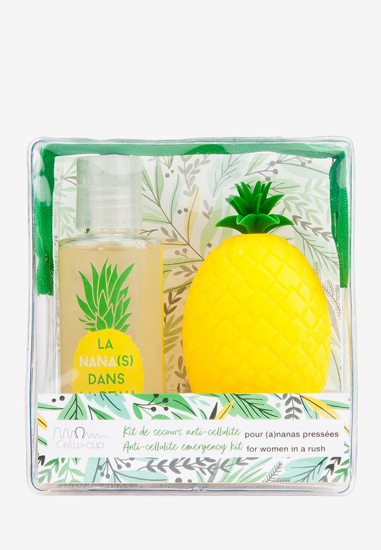 Cellu-Cup ANTI-CELLULITE EMERGENCY KIT - Huidverzorgingsset - yellow