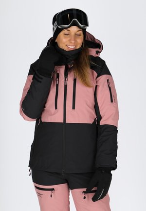 Snowboardjacke - dusty rose charcoal