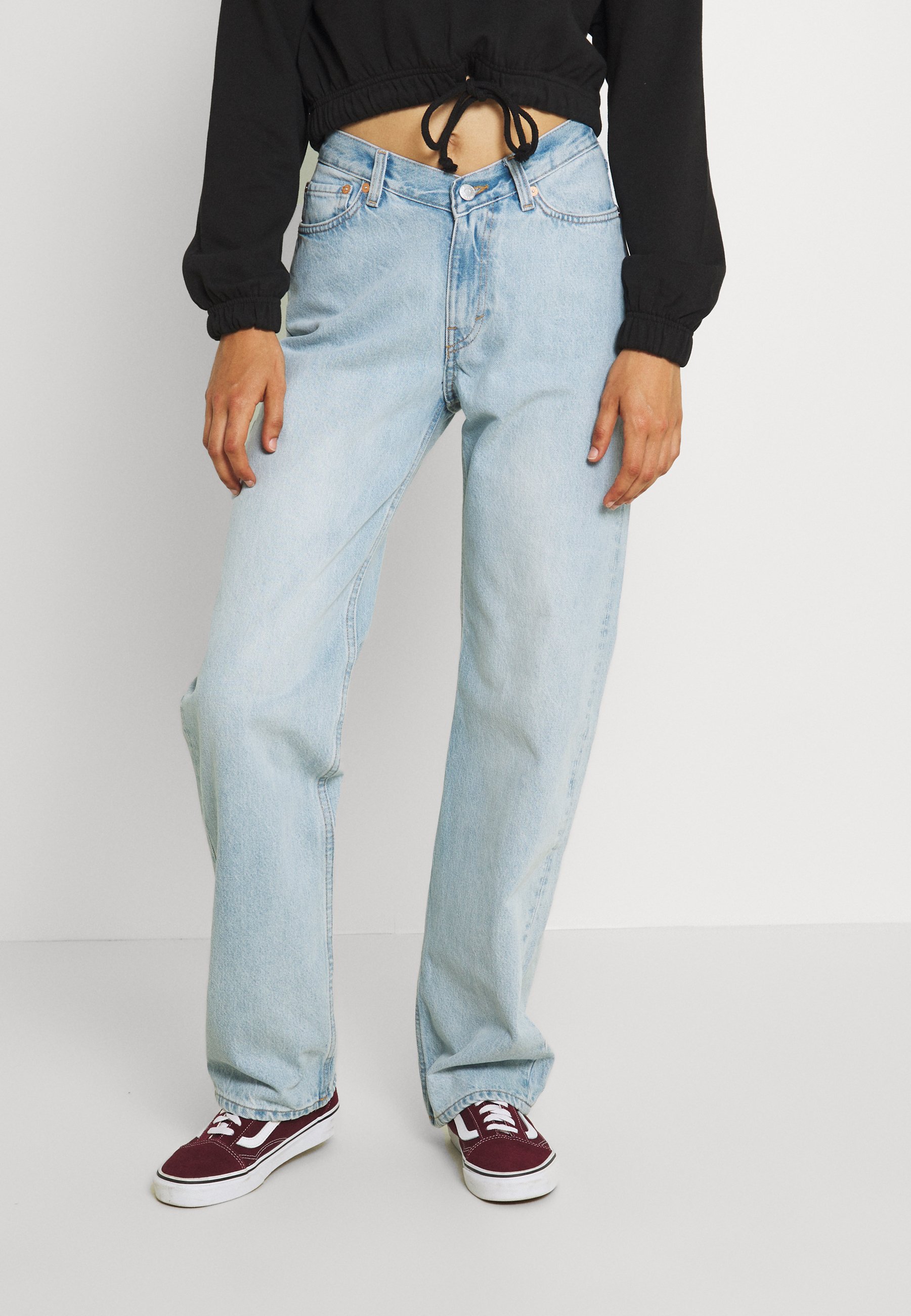Weekday TWIN TROUSERS - Straight leg 