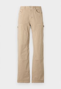 JAIMIE CARPENTER DOUBLE KNEE - Pantaloni - silt