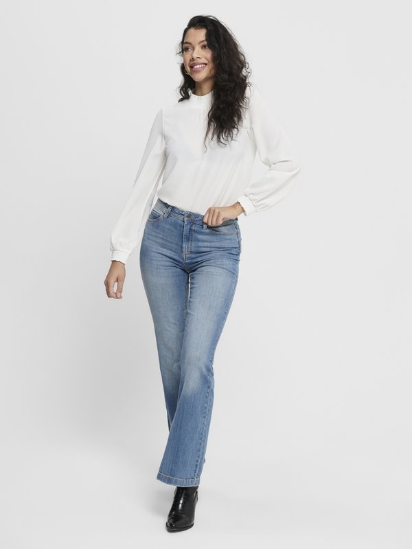 FLORA  - Flared Jeans3