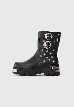 ECLIPSED RITUALS - Bottines de cowboy / motard - black