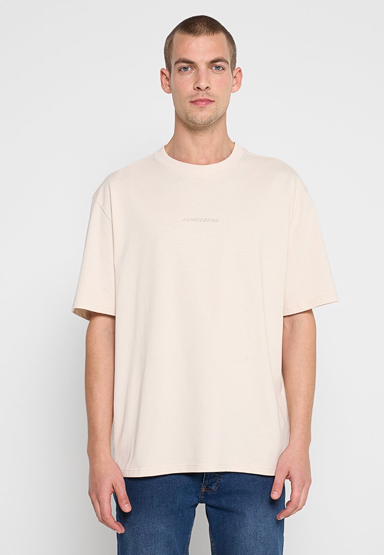 J.LINDEBERG T-shirt basic beige J.LINDEBERG T-shirt basic beige