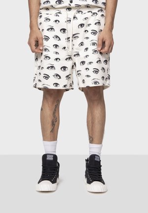 PEEK CANVAS UNISEX - Shorts - black, white