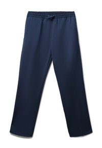 JOGGER TINTA UNITA - Pantaloni sportivi - blu notte