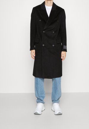 Klassischer Mantel - black