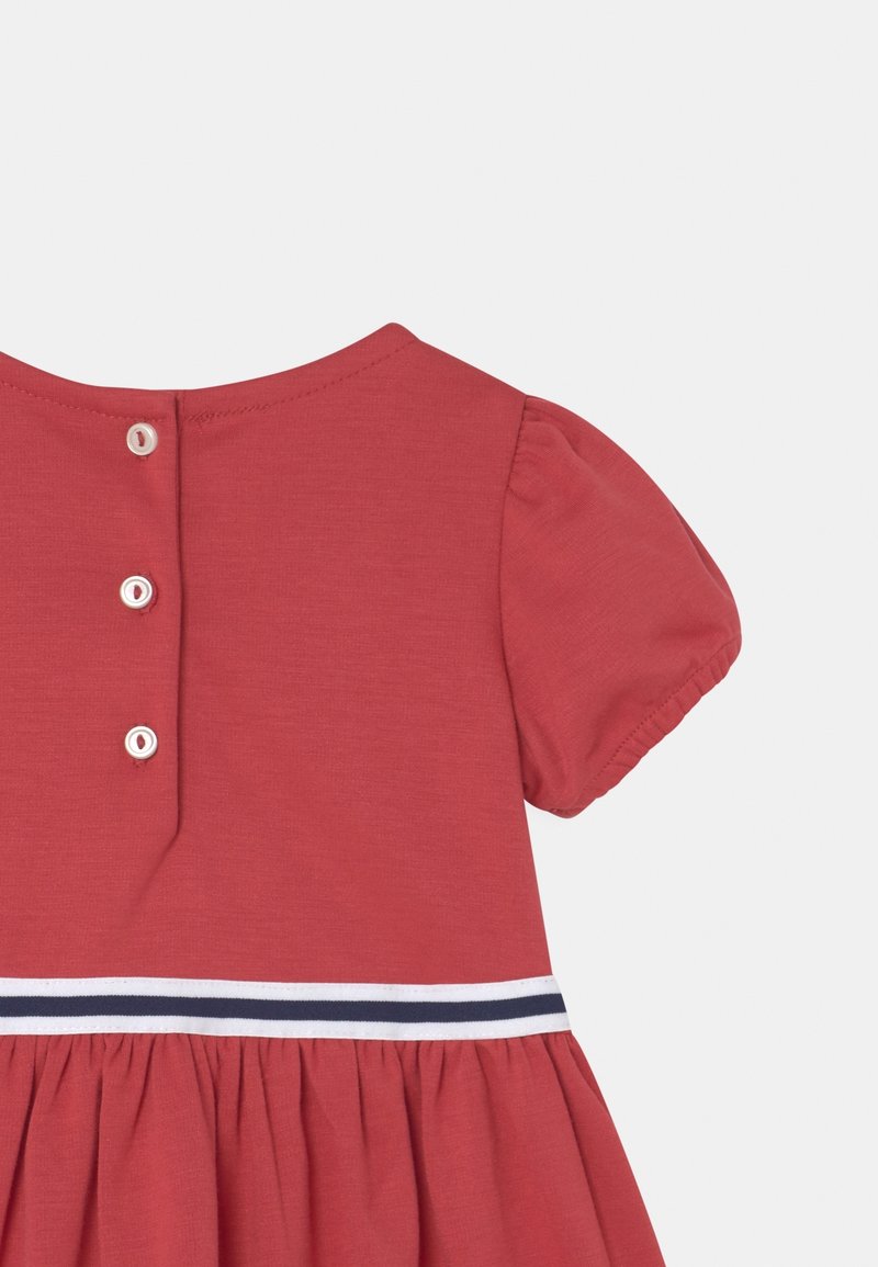 Polo Ralph Lauren BABY PONTE DAY DRESS - Jersey dress - chili pepper/red -  (Pre-owned) - Zalando.ie