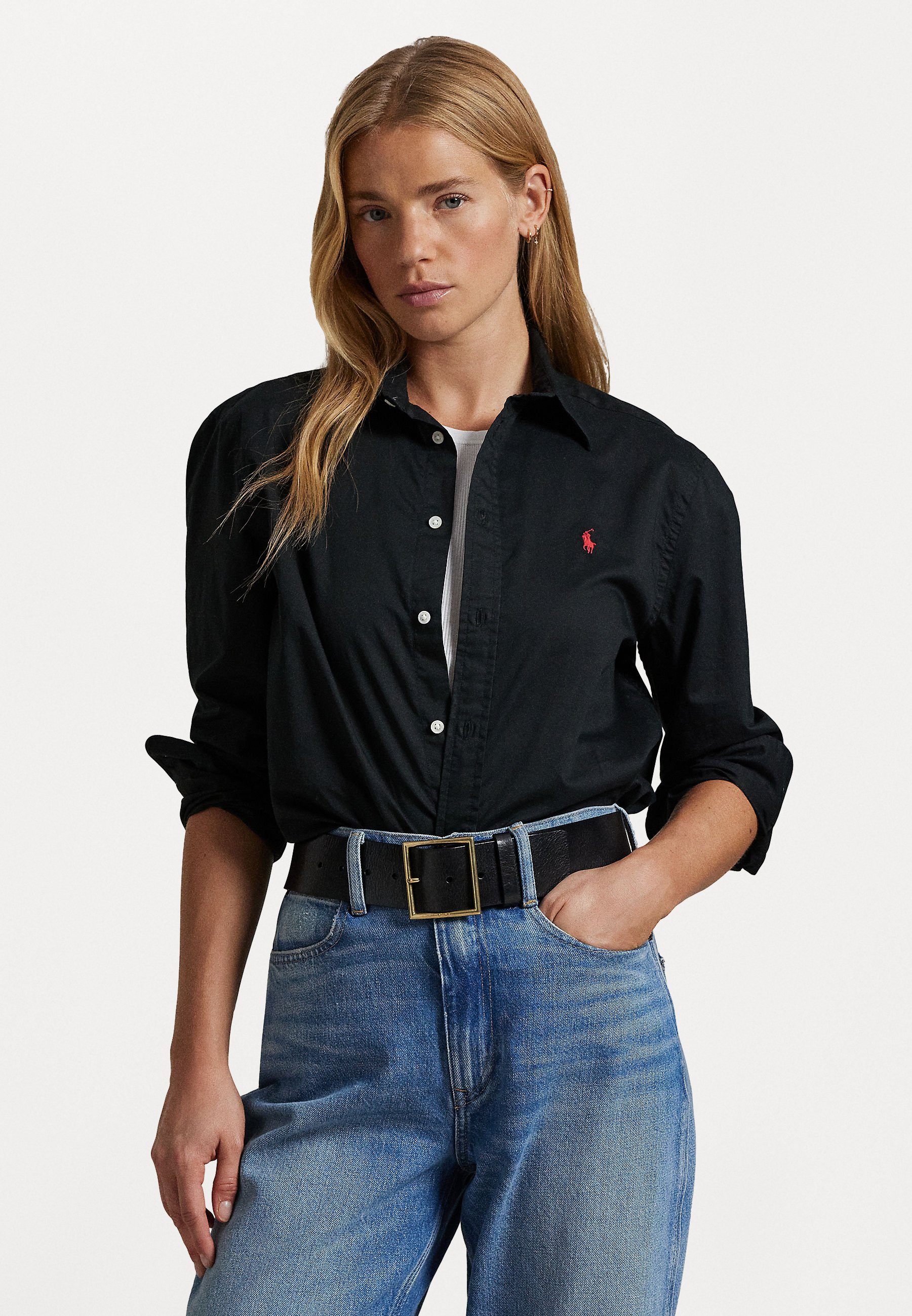 ralph lauren black button down dress shirt Polo Ralph Lauren Men's Classic-Fit Garment-Dyed Oxford Shirt