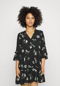 Vero Moda Petite VMEASY SHORT DRESS - Vestido de dia - black