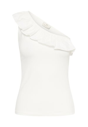 Kaffe, KAOLEAH FRILL - Top - chalk
