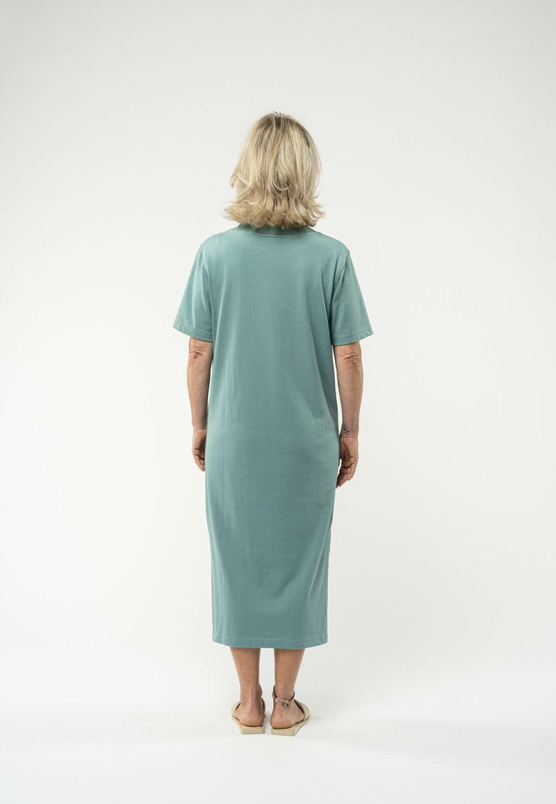 Damen Freizeitkleider | Melawear LATIKA Jerseykleid turquoise/türkis - XF29898 Damen Freizeitkleider | Melawear LATIKA Jerseykleid turquoise/türkis - XF29898