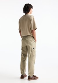 PULL&BEAR Cargobyxor - light brown