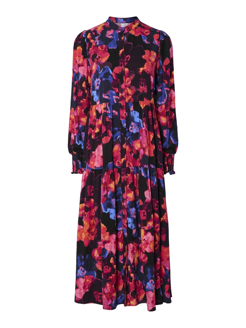 YAS Blousejurk donkerblauw