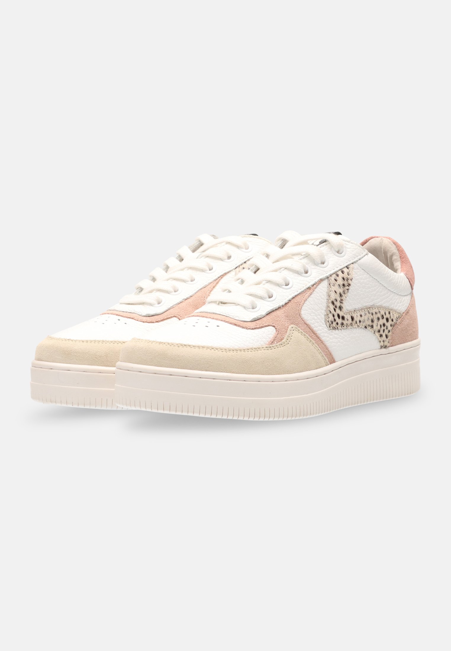 Maruti MOMO - Sneakers laag - white/donkerroze - Zalando.nl