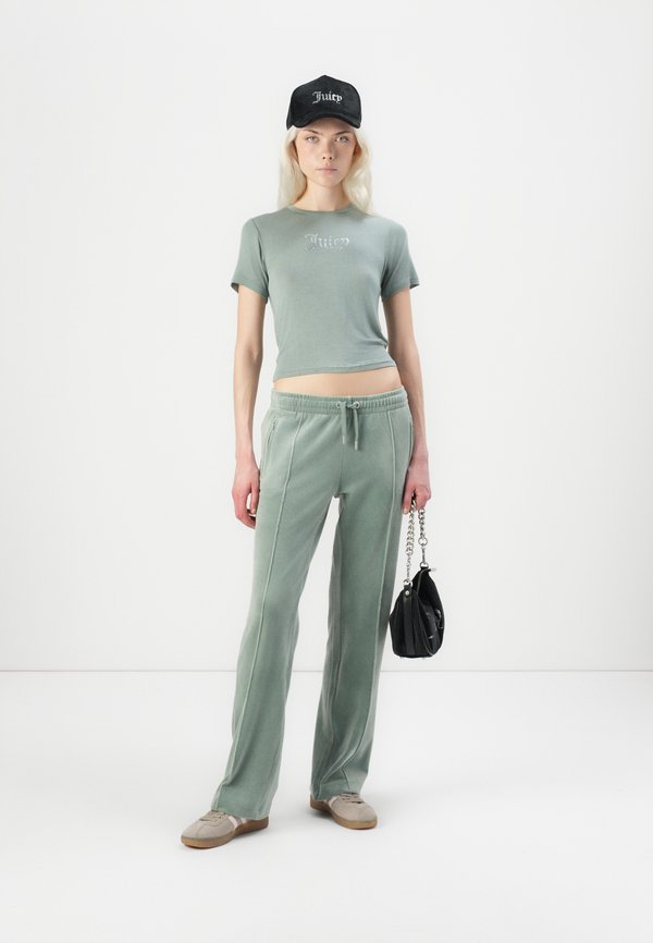 TINA TRACK PANTS WITH DIAMANTE BRANDING - Tracksuit bottoms4