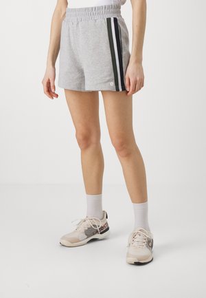 ACE TRACK SHORTS - kurze Sporthose - light grey melange