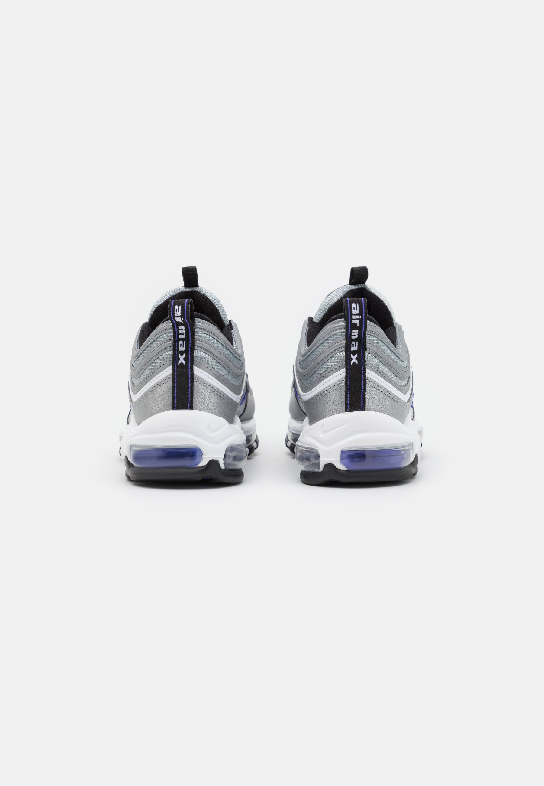 Nike Sportswear AIR MAX 97 - Sneaker low - metlalic silver/persian  violet/black/white/silberfarben - Zalando.de
