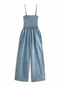 Next WIDE LEG - Overal - bleach denim