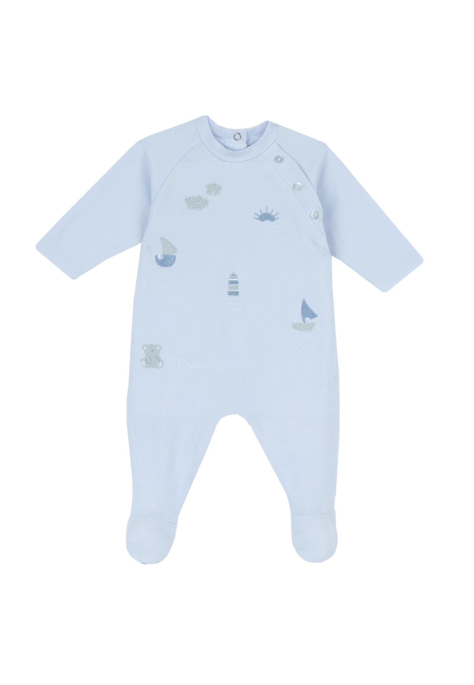 Chicco Tutina Con Apertura Sul Patello, Pantoufles pour bébés et