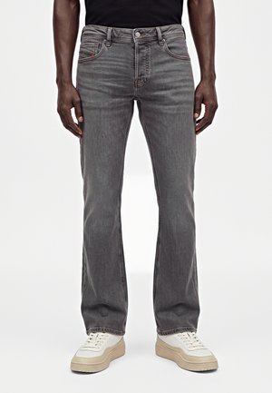Diesel, ZATINY - Дънки с прав крачол - black denim