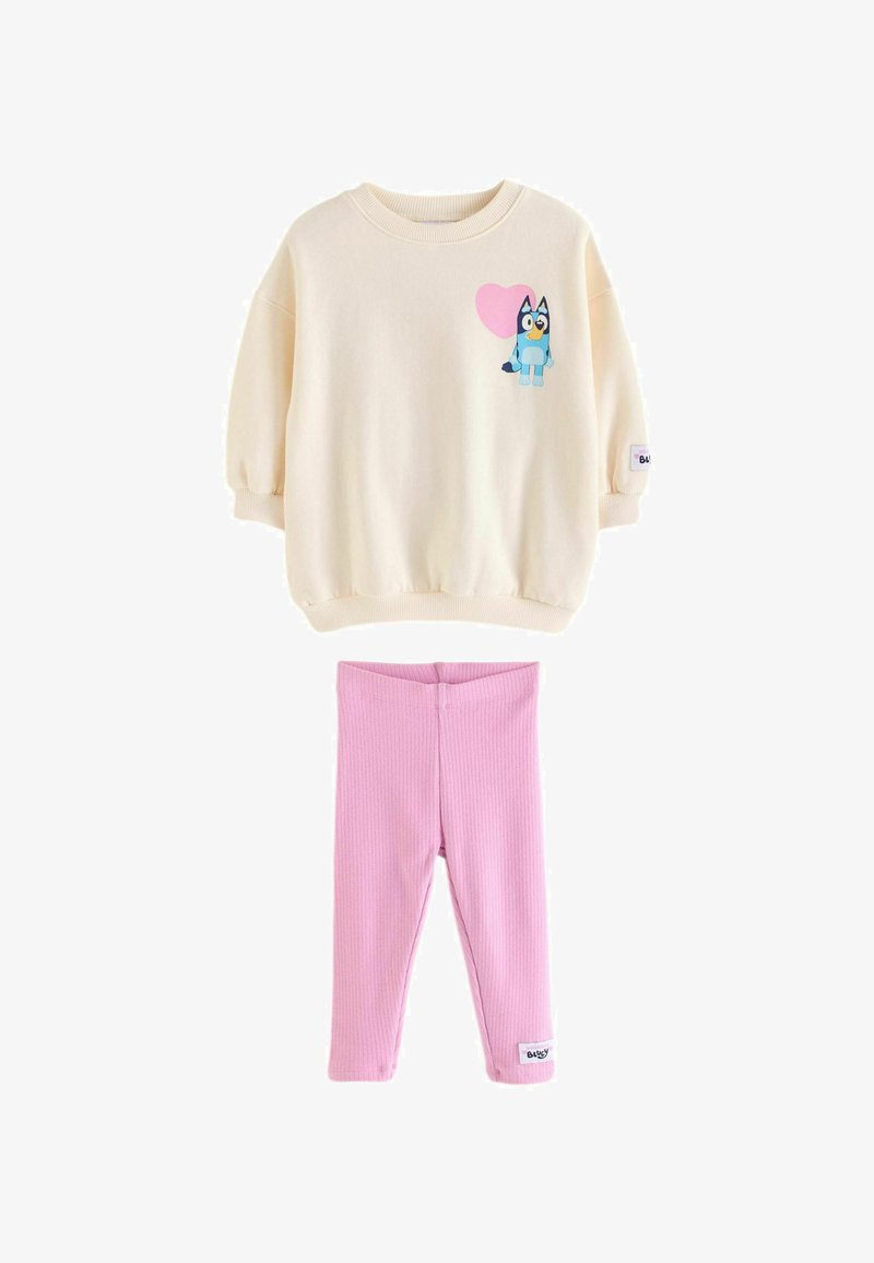 Next REGULAR FIT BLUEY SET - Legging - oatmeal