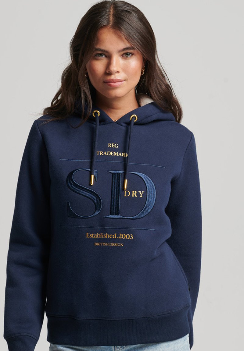 Superdry Hoodie nautical navy/dark blue Zalando.co.uk