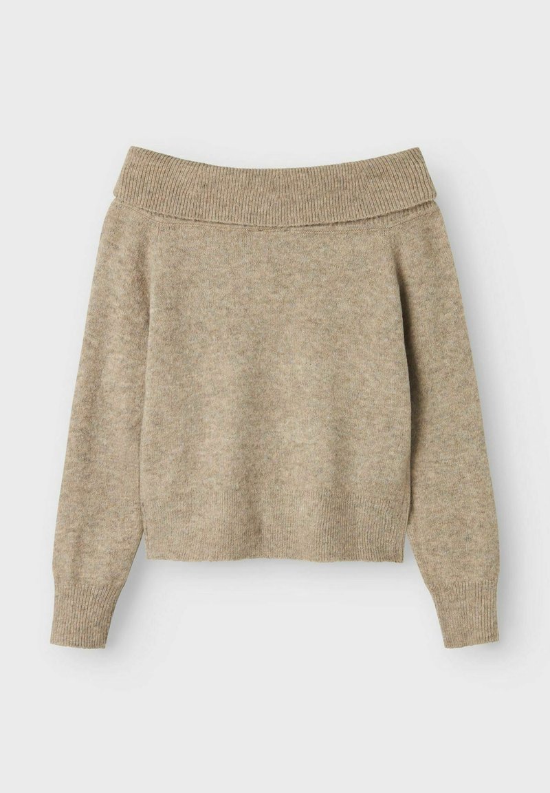 Off Shoulder Maglione Rosa H&m Abito Maglione Lilla H&m